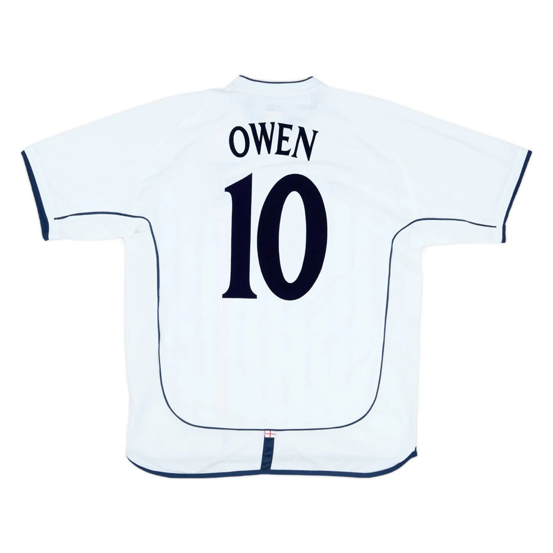 Inglaterra 1a Equipacion 2002