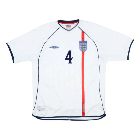 Inglaterra 1a Equipacion 2002