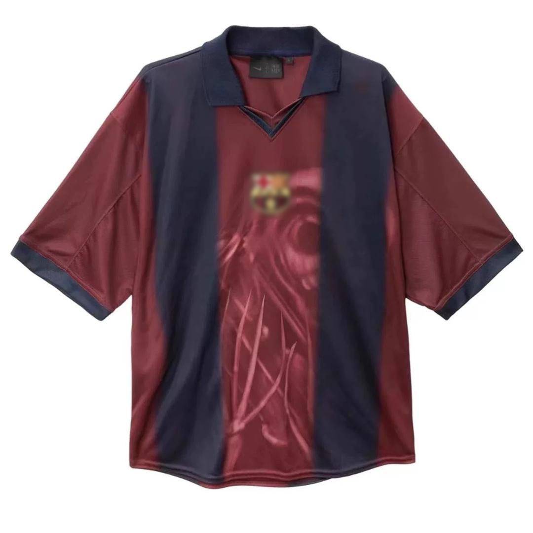 Travis Scott x Nike x FC Barcelona Retro 2000/01 Home Skeleton Jersey