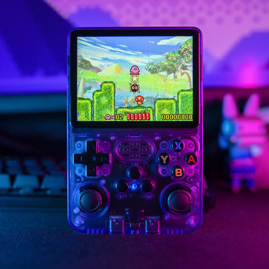 R36S Consola de juegos portátil retro