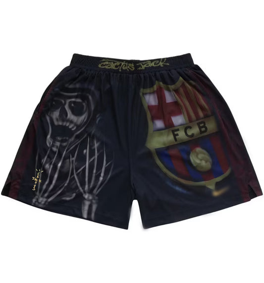 Travis Scott x Nike x FC Barcelona Skeleton Home Shorts